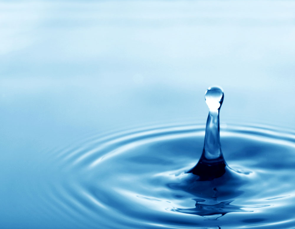 Hydrotherapie Wassertropfen